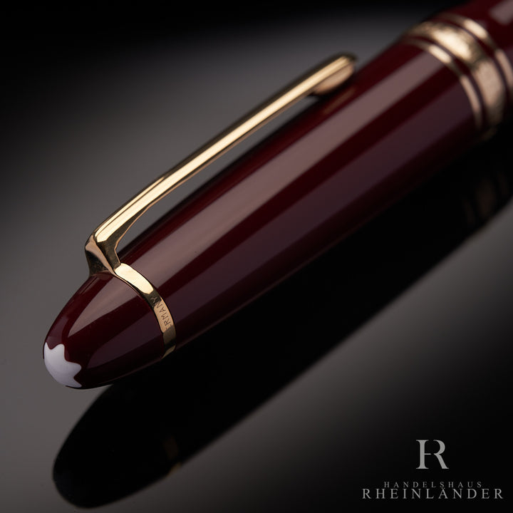 Montblanc Meisterstück Precious Resin No 146 LeGrand Fountain Pen Bordeaux ID 13862