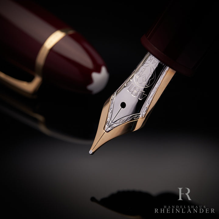 Montblanc Meisterstück Precious Resin No 146 LeGrand Fountain Pen Bordeaux ID 13862