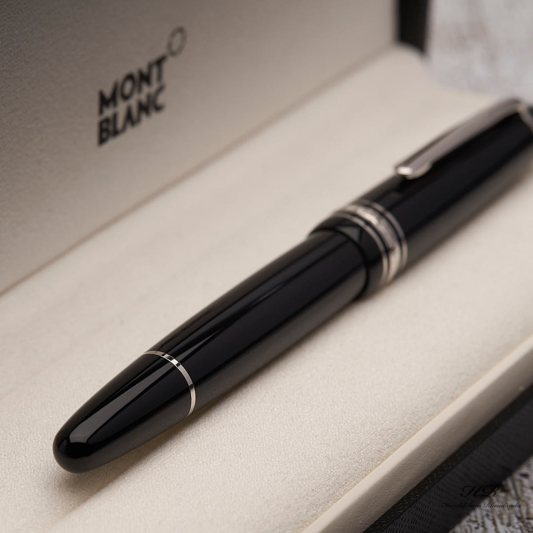 Montblanc Meisterstück Resin Le Grand 146 Platin Füllfederhalter ID 132443-2851