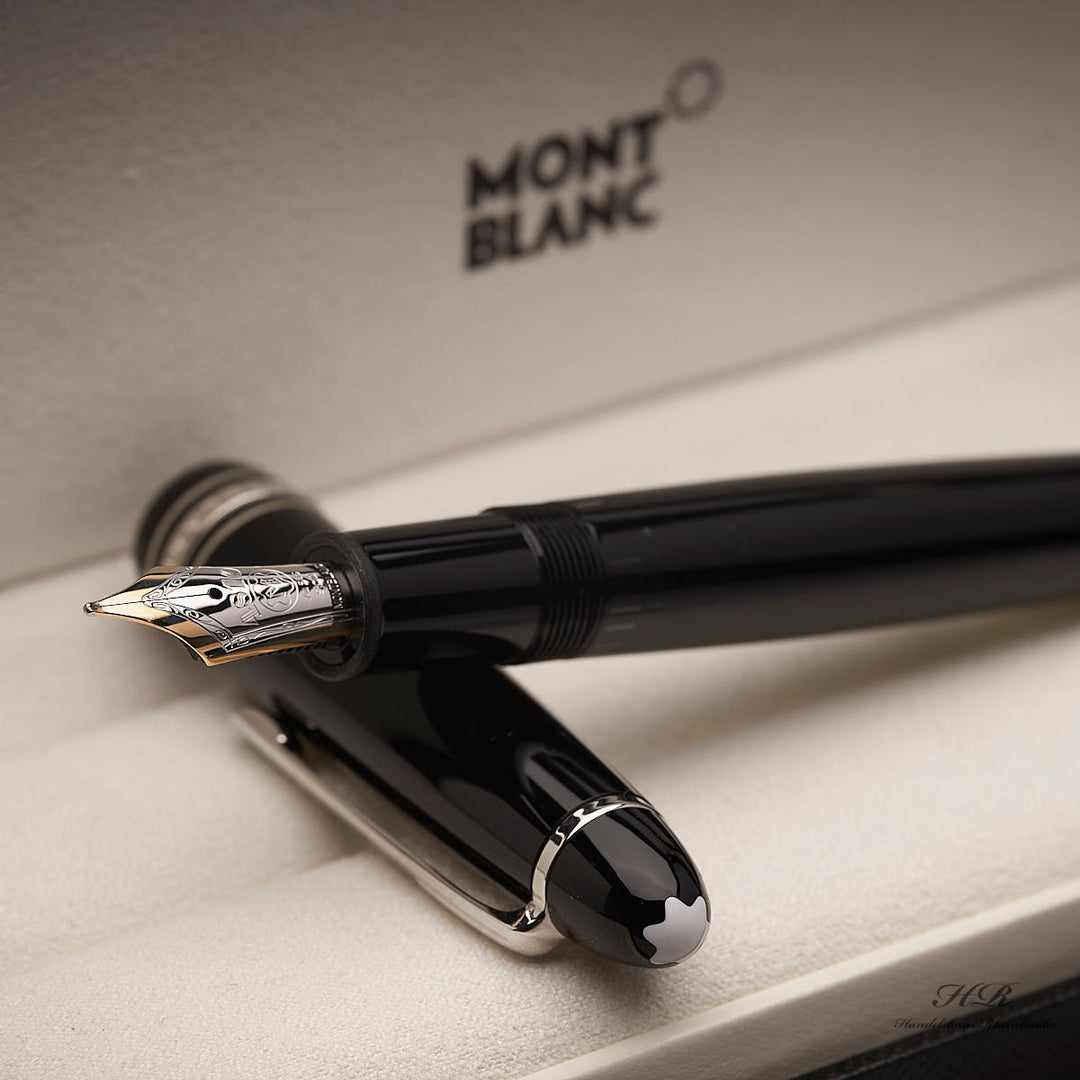 Montblanc Meisterstück Resin Le Grand 146 Platin Füllfederhalter ID 132443-2851