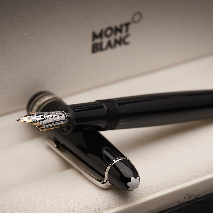 Montblanc Meisterstück Resin Le Grand 146 Platin Füllfederhalter ID 132443-2851