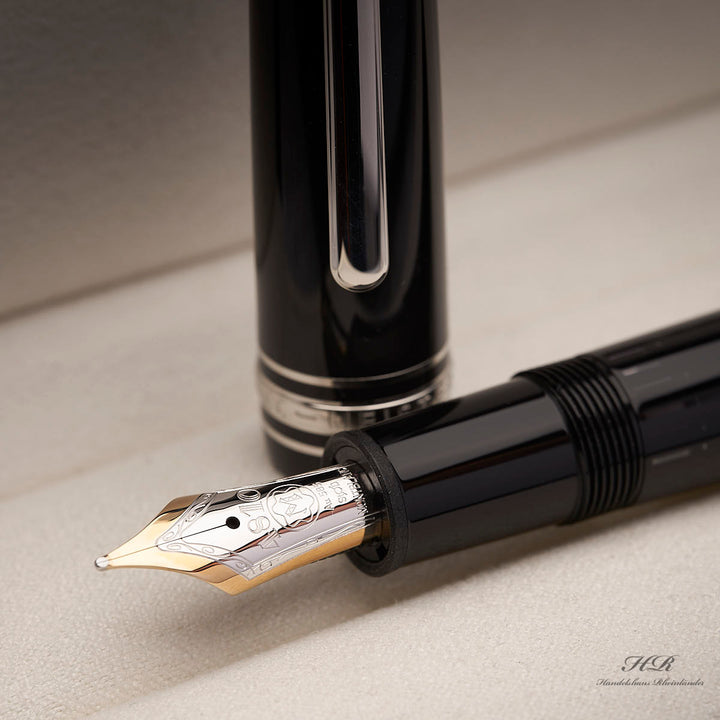 Montblanc Meisterstück Resin Le Grand 146 Platin Füllfederhalter ID 132443-2851