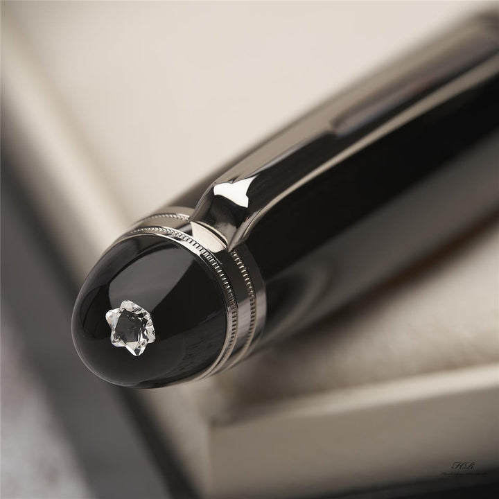 Montblanc Meisterstück Le Grand No 146 Platinum Diamond Fountain Pen ID 105974