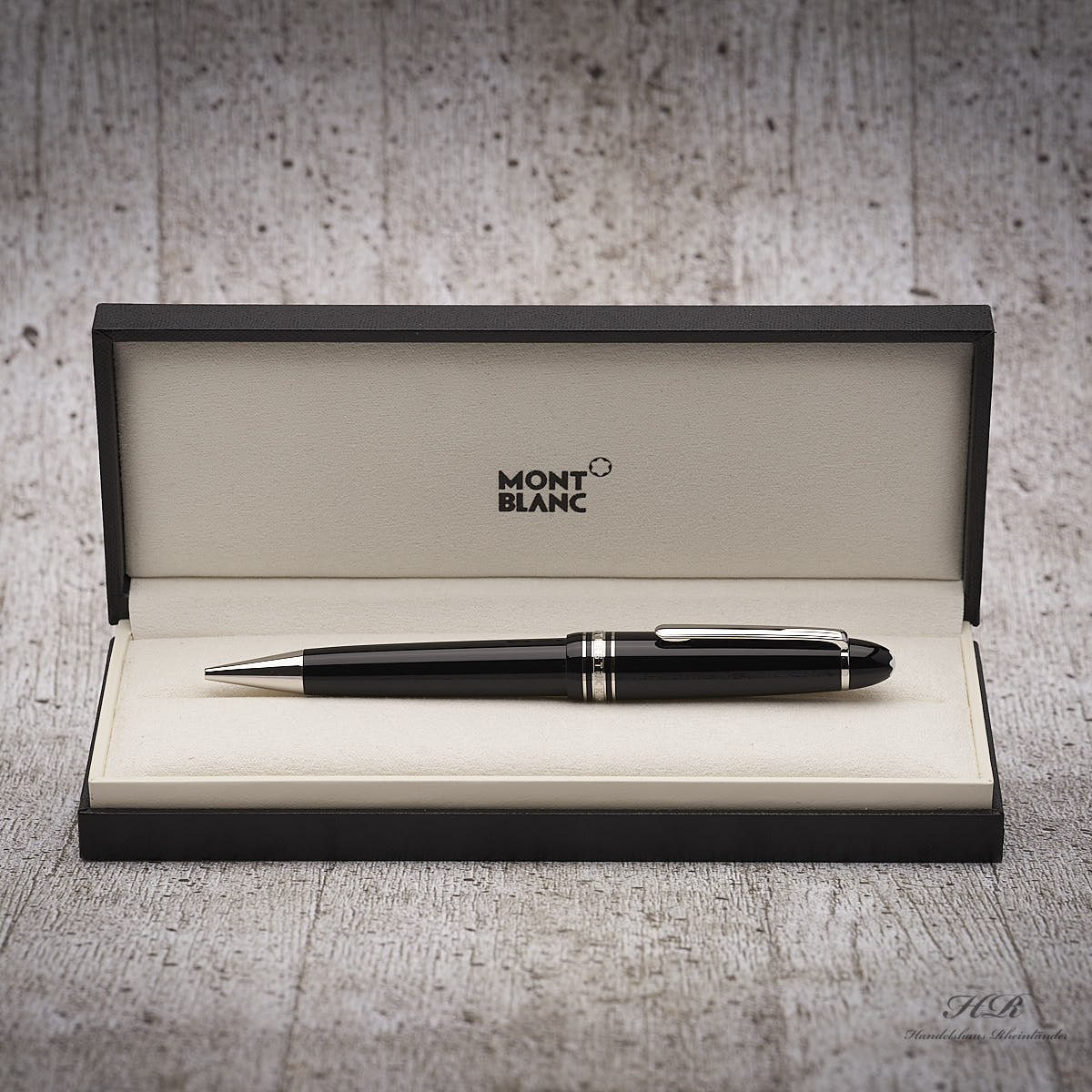 MONTBLANC MEISTER STÜCK Montblanc Meisterstück Solitaire Pinstripe Silver Mechanical