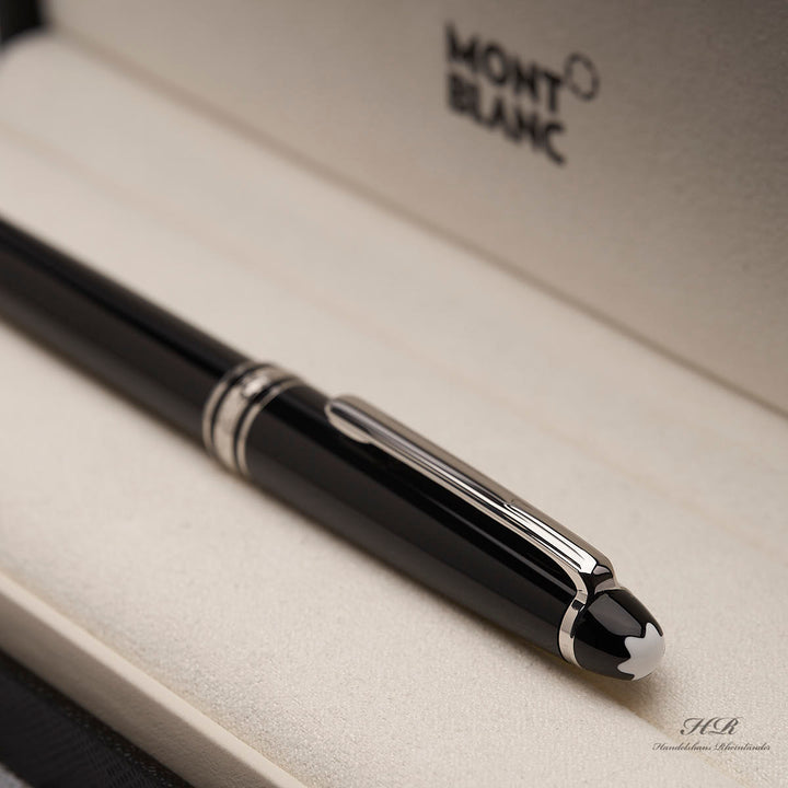 Montblanc Meisterstück Resin Classique163 Platin Line Rollerball ID 132445-02865