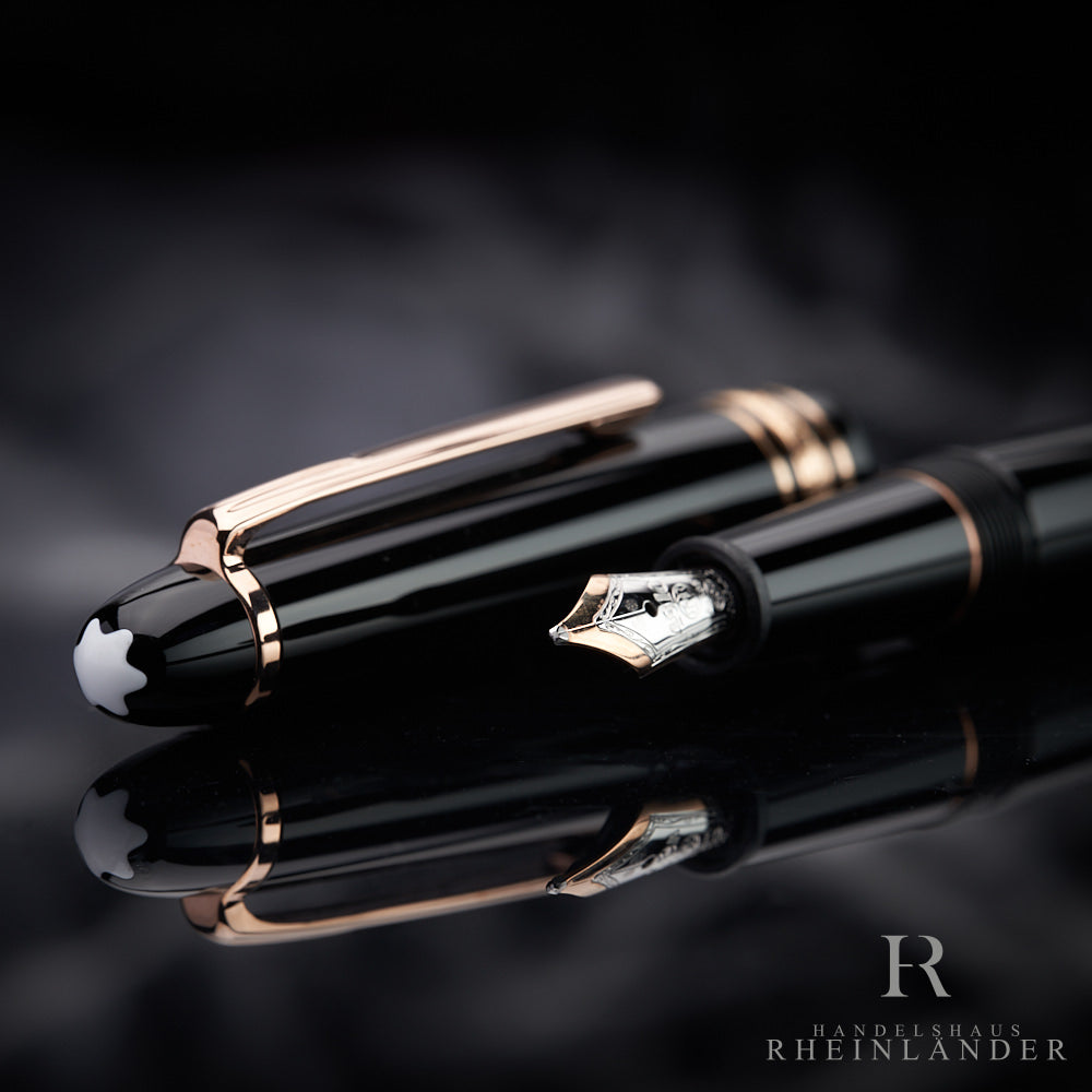 Montblanc Meisterstück Classique 145 Fountain Pen Red Gold ID 132485-112676