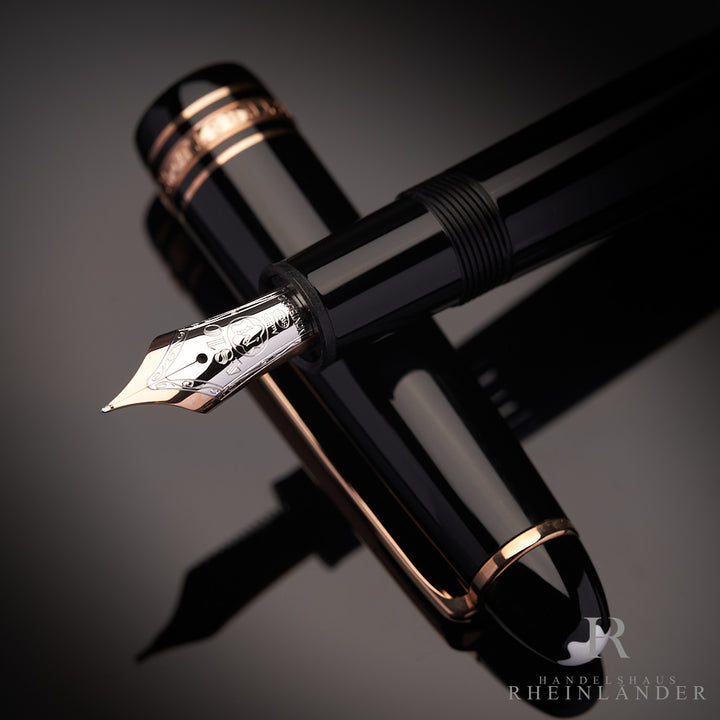 Montblanc Meisterstück No. 146 LeGrand Fountain Pen Red Gold ID 132479-112670