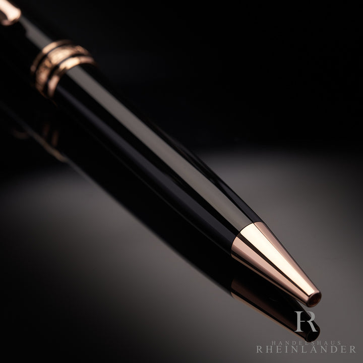 Montblanc Meisterstück Classique No. 164 Ballpoint Pen Red Gold ID 132488-112679