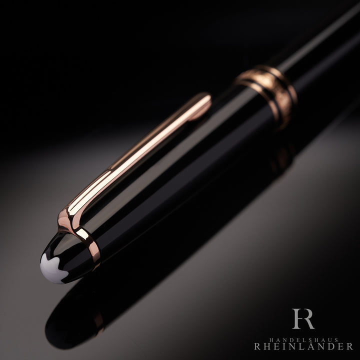 Montblanc Meisterstück Classique No. 164 Ballpoint Pen Red Gold ID 132488-112679