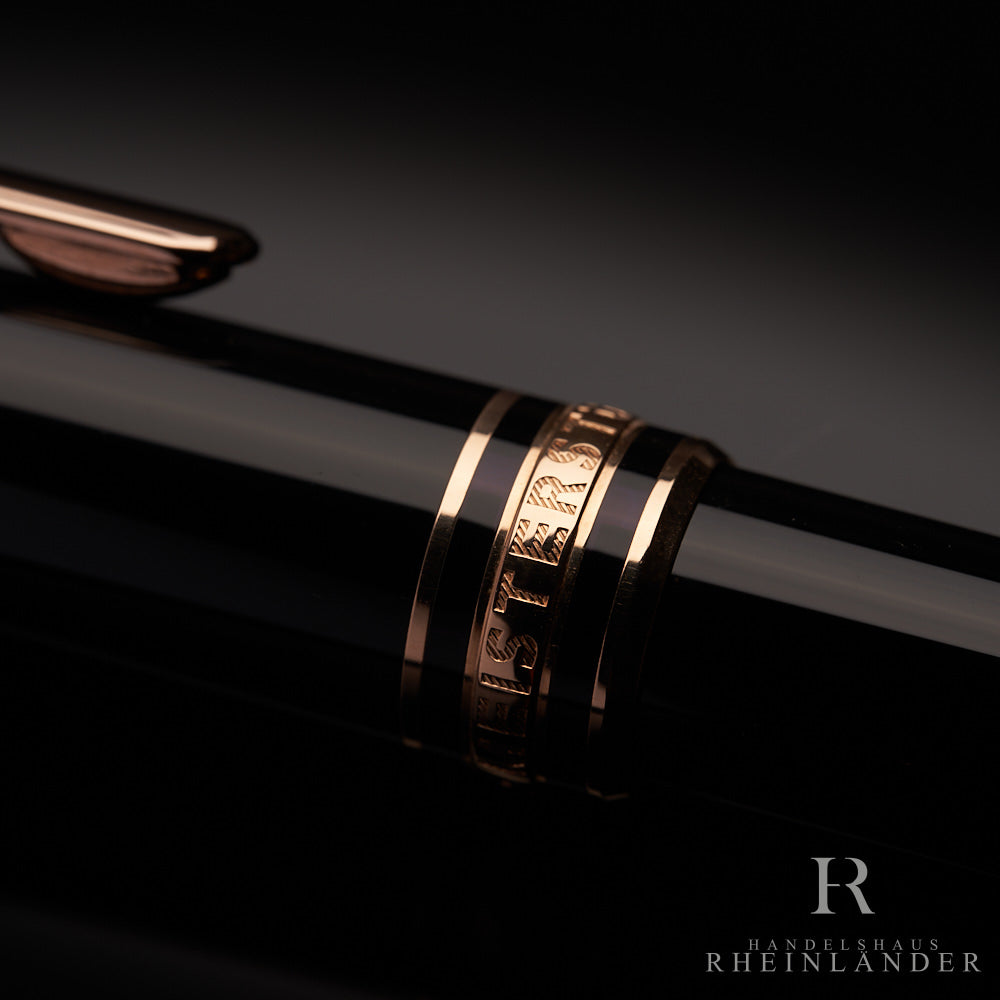 Montblanc Meisterstück Classique No. 164 Ballpoint Pen Red Gold ID 132488-112679