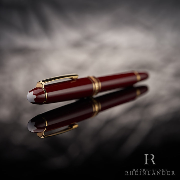 Montblanc Meisterstück Mozart No 114 Fountain Pen Bordeaux Precious Resin