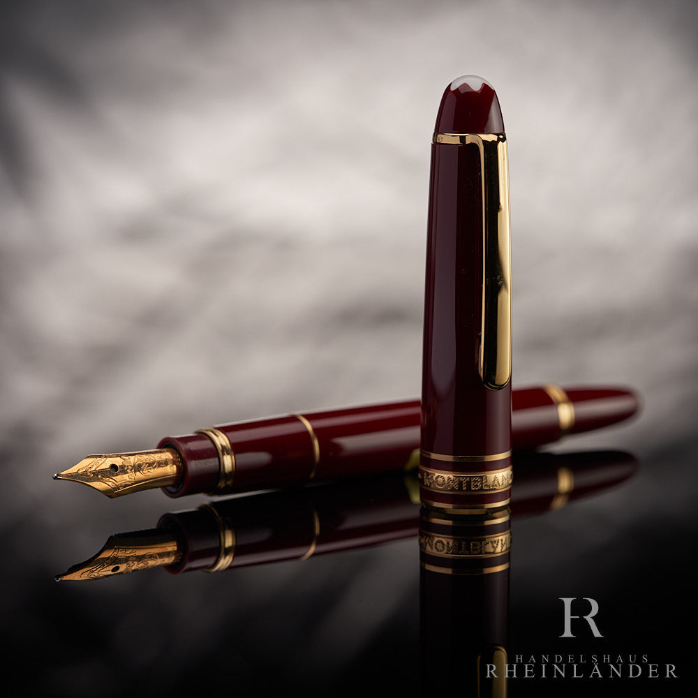 Montblanc Meisterstück Mozart No 114 Fountain Pen Bordeaux Precious Resin