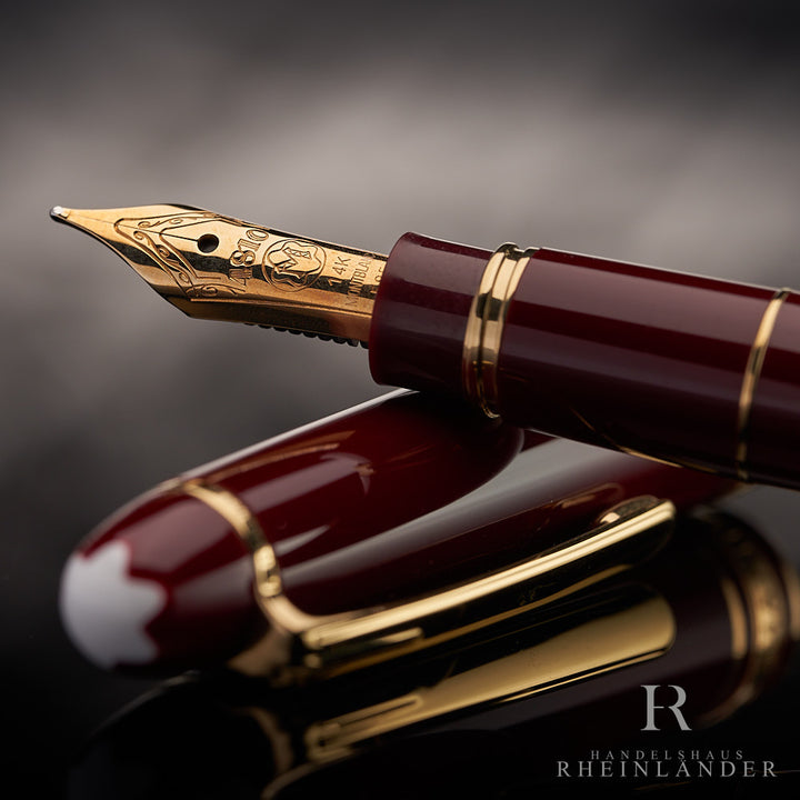 Montblanc Meisterstück Mozart No 114 Fountain Pen Bordeaux Precious Resin
