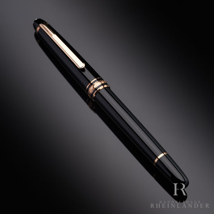 Montblanc Meisterstück Classique 163 Rollerball Red Gold ID 132487-112678