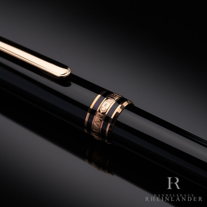 Montblanc Meisterstück Classique 163 Rollerball Red Gold ID 132487-112678