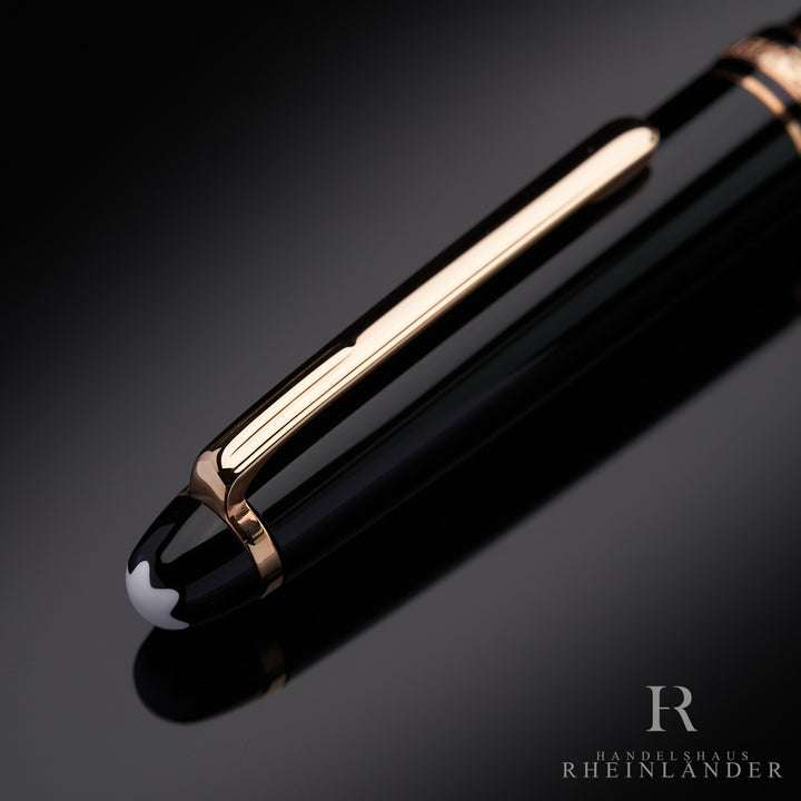 Montblanc Meisterstück Classique 163 Rollerball Red Gold ID 132487-112678