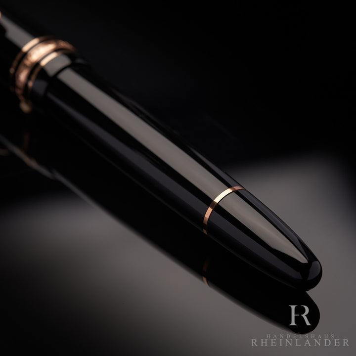 Montblanc Meisterstück Precious Resin 162 LeGrand Rollerball Red Gold ID 132481-112672