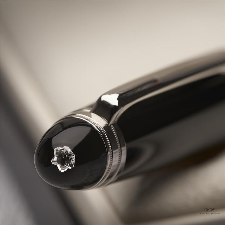 Montblanc Meisterstück Le Grand No 161 Platinum Diamond Ballpoint Pen ID 106125