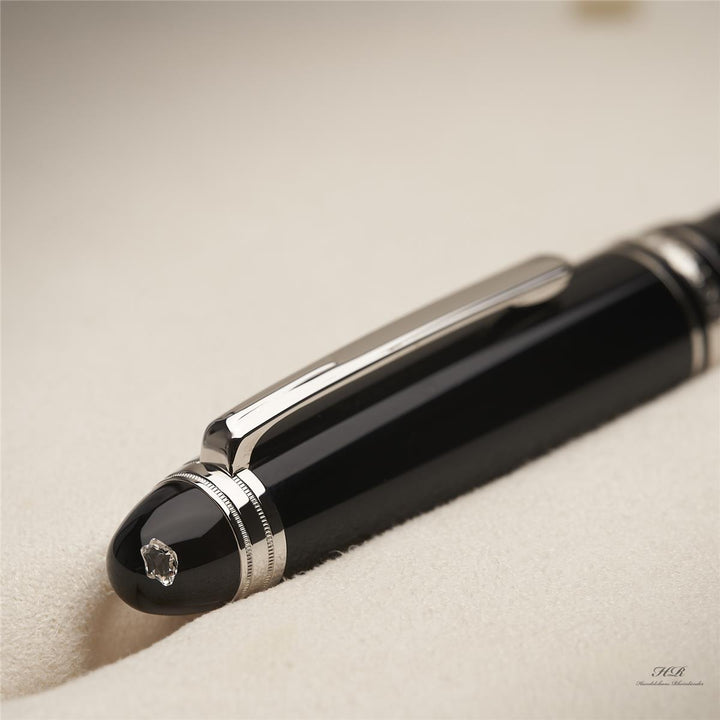 Montblanc Meisterstück Le Grand No 162 Platinum Diamond Roller Ball ID 106126 OVP