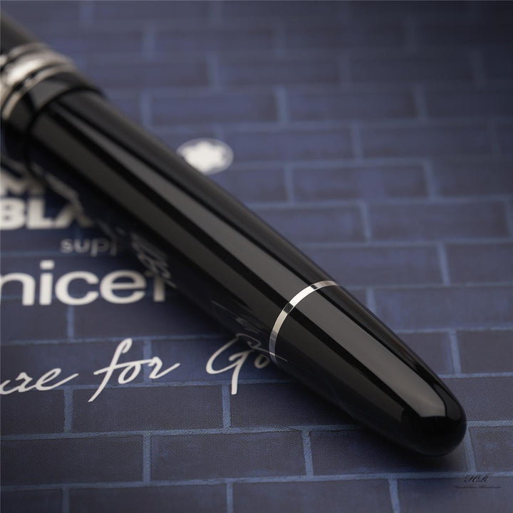 Montblanc Meisterstück Unicef 2013 Le Grand No 162 Platinum Roller Ball ID 109350