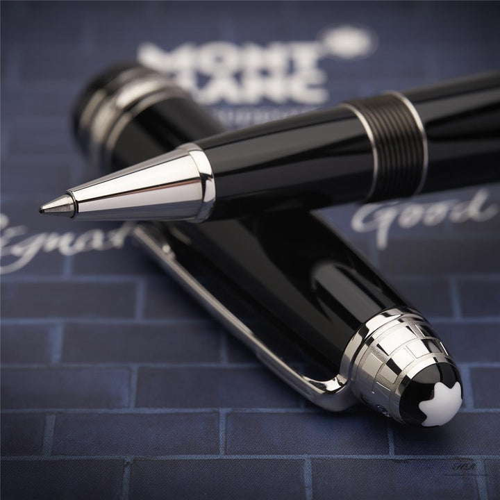 Montblanc Meisterstück Unicef 2013 Le Grand No 162 Platinum Roller Ball ID 109350