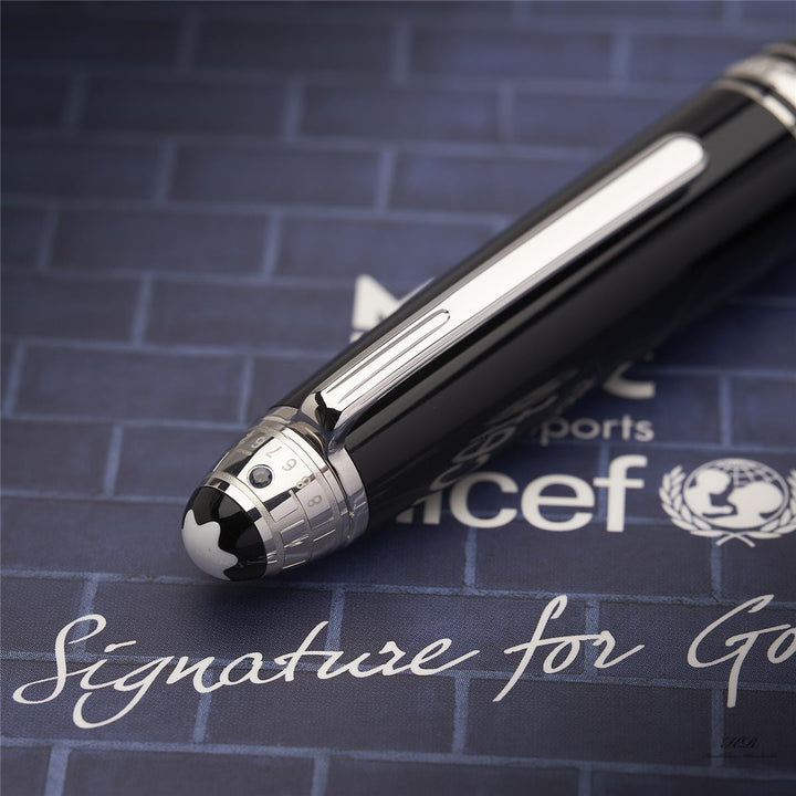 Montblanc Meisterstück Unicef 2013 Le Grand 161 Platinum Ballpoint Pen ID 109351
