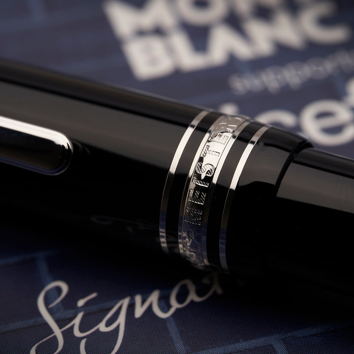 Montblanc Meisterstück Unicef 2013 Le Grand 161 Platinum Ballpoint Pen ID 109351