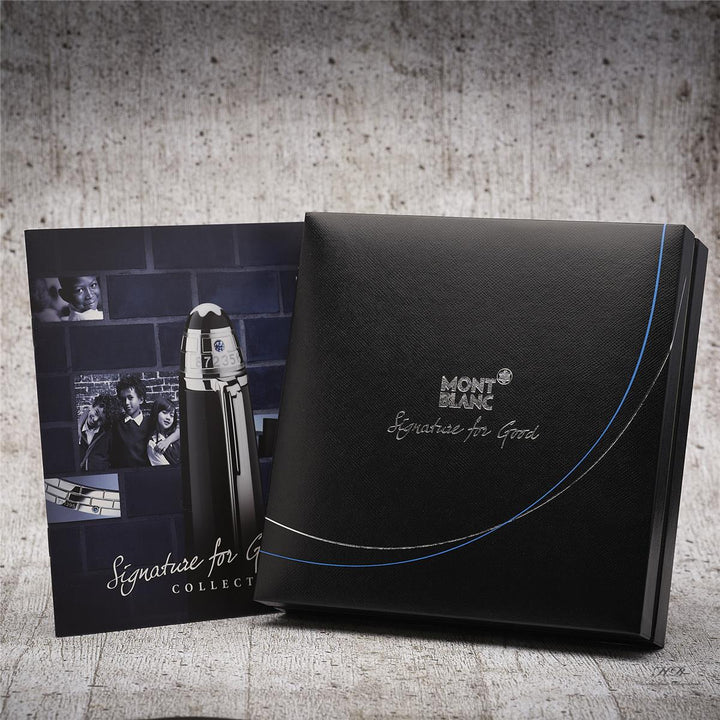 Montblanc Meisterstück Unicef 2013 Le Grand 161 Platinum Ballpoint Pen ID 109351