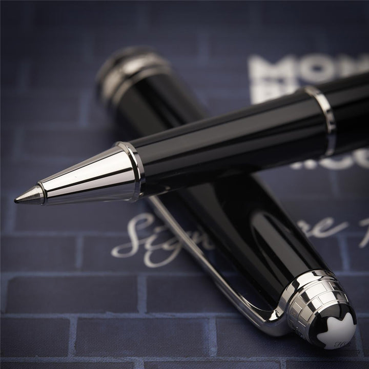 Montblanc Meisterstück Unicef 2013 Classique No 163 Platinum Roller Ball ID 109354