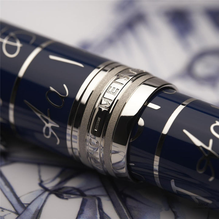 Montblanc Meisterstück UNICEF 2017 Solitaire Le Grand fountain pen ID 116083 with original packaging