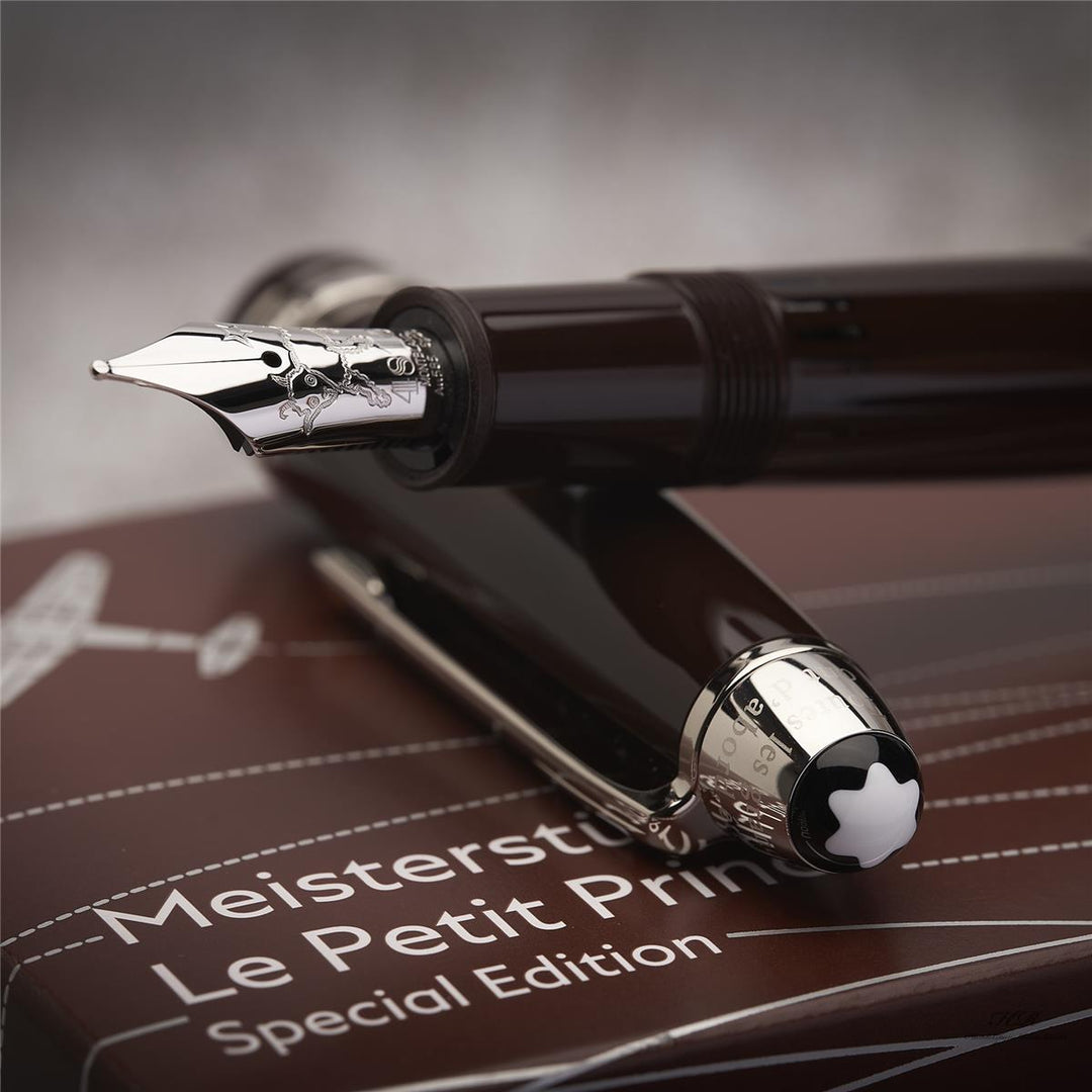 Montblanc Meisterstück Le Petit Prince Aviator Le Grand Fountain Pen ID119660