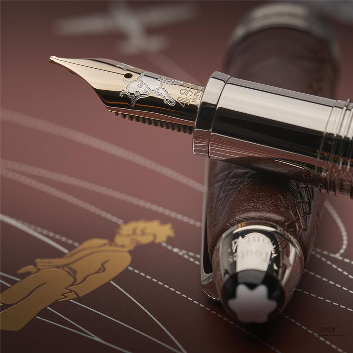 Montblanc Le Petit Prince Solitaire Aviator No 146 Le Grand fountain pen ID 119684 OVP