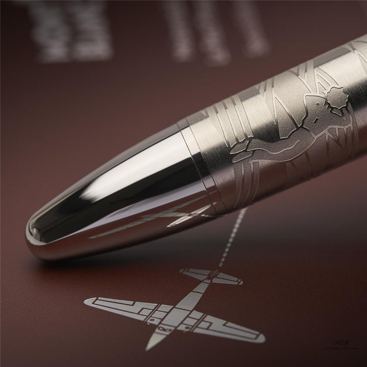 Montblanc Le Petit Prince Solitaire Aviator No 146 Le Grand fountain pen ID 119684 OVP
