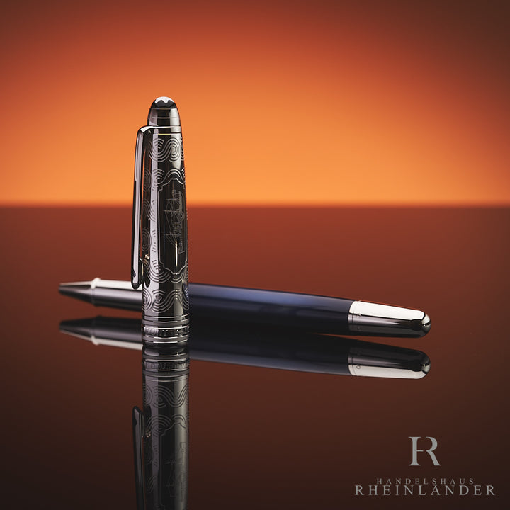 Montblanc Solitaire Doue Around the World in 80 Days Classique Rollerball 126350