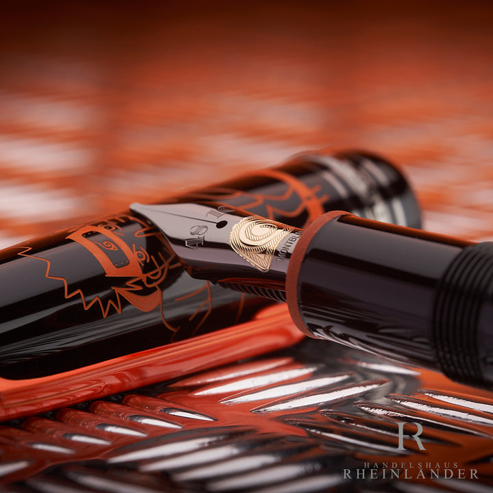 Montblanc Meisterstück resin Naruto Special Edition 146 Fountain Pen ID 129311