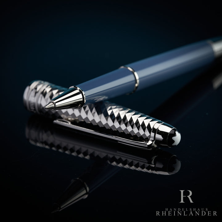 Montblanc Meisterstück Solitaire Doué Glacier Rollerball Fineliner ID 129404 OVP