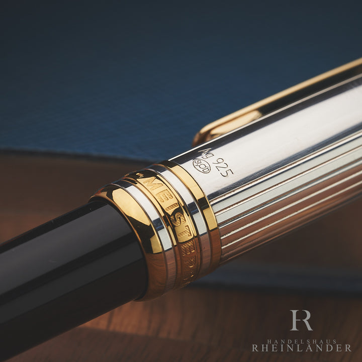 Montblanc Solitaire Doué 925 Sterling Silver Classique Propelling Pencil ID 1651 OVP