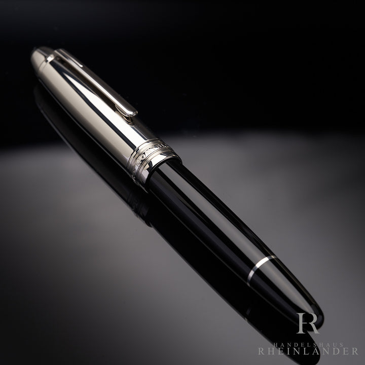 Montblanc Solitaire Stainless Steel Doué Le Grand fountain pen ID 03997 orig
