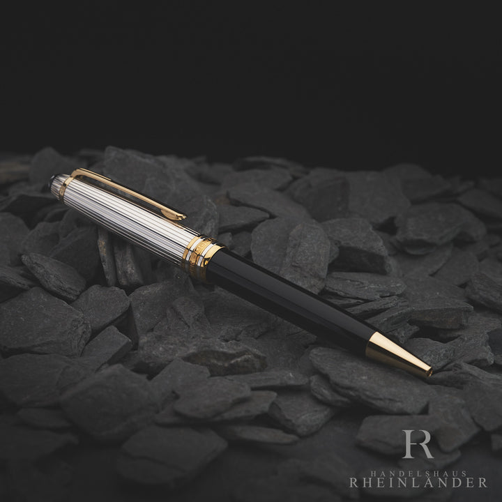 Montblanc Solitaire 925 Sterling Silver Doué Classique 1641 Ballpoint Pen OVP