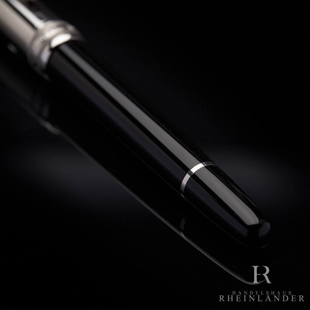 Montblanc Solitaire Stainless Steel Doué Classique fountain pen ID 05013 orig