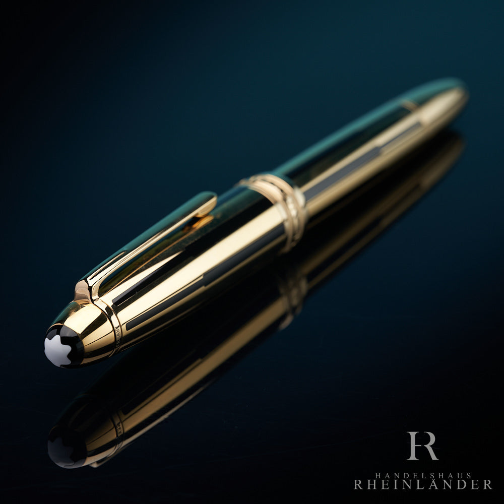 Montblanc Meisterstück Solitaire Gold and Black LeGrand Füllfederhalter ID 35975