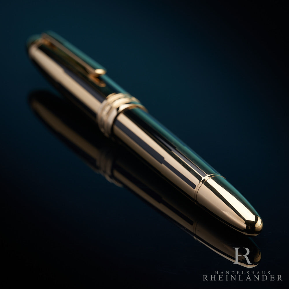 Montblanc Meisterstück Solitaire Gold and Black LeGrand Füllfederhalter ID 35975