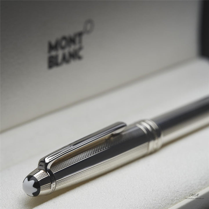 Montblanc Solitaire 925 Sterling Pure Silver Classique fountain pen orig