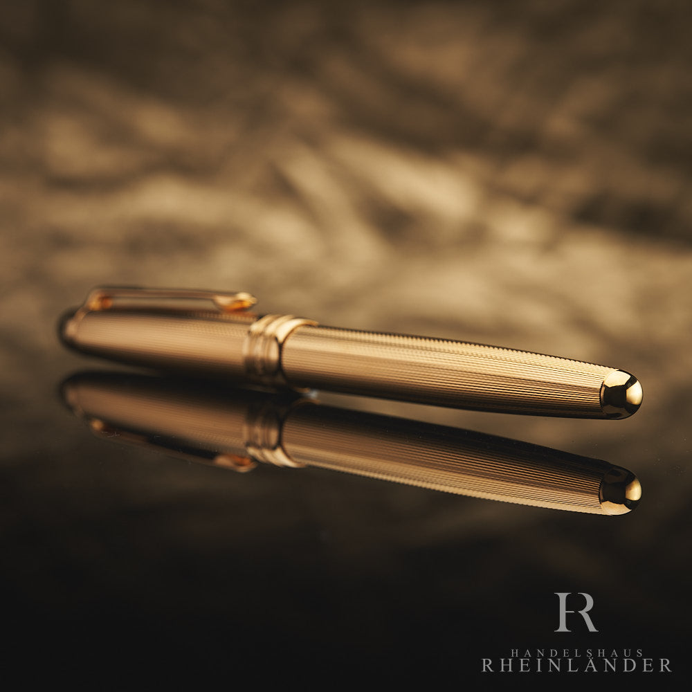 Montblanc Solitaire Classique Vermeil Vermeil Sterling Silver Rollerball No 163