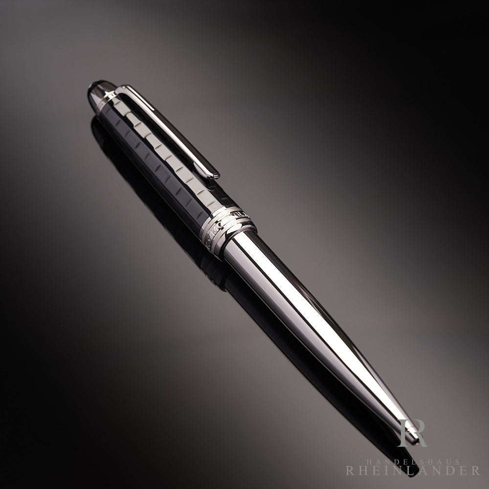 Montblanc Meisterstück Solitaire Ceramics Black Prisma Kugelschreiber ID 103109