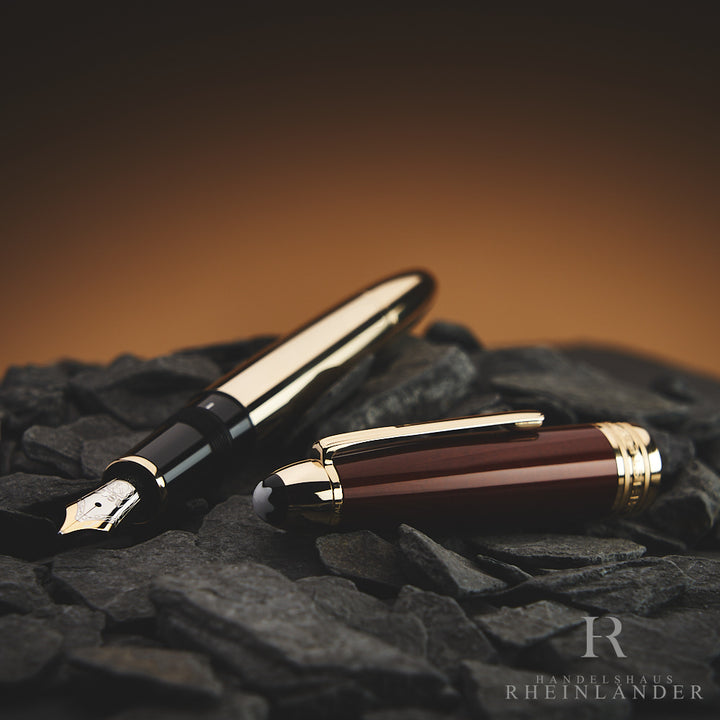 Montblanc Meisterstück Solitaire Citrin LeGrand Fountain Pen ID 7556 OVP