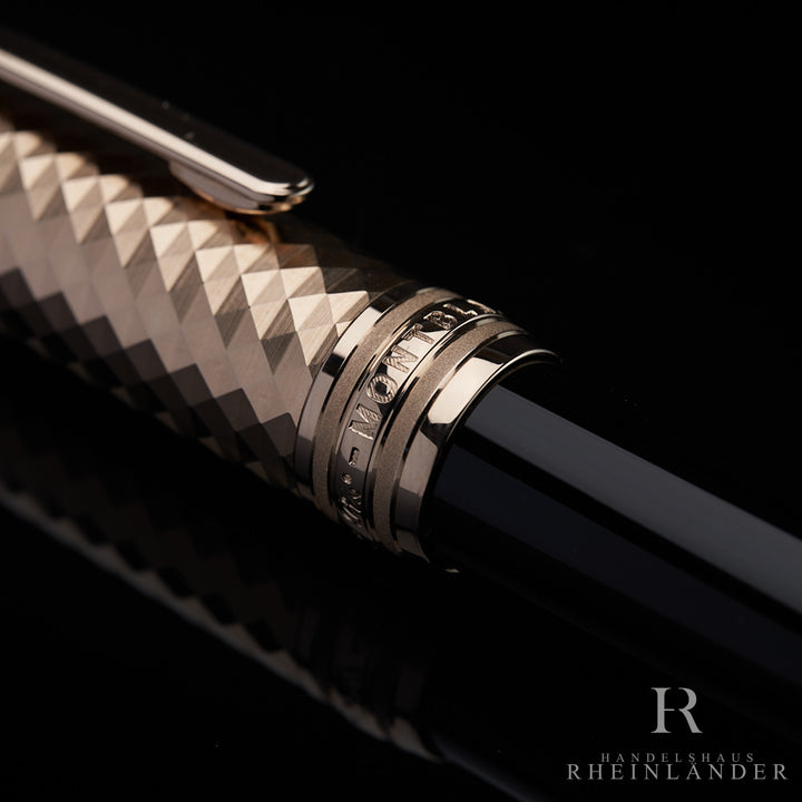 Montblanc Solitaire Doue Geometric Dimension Classique Fountain Pen ID 105986