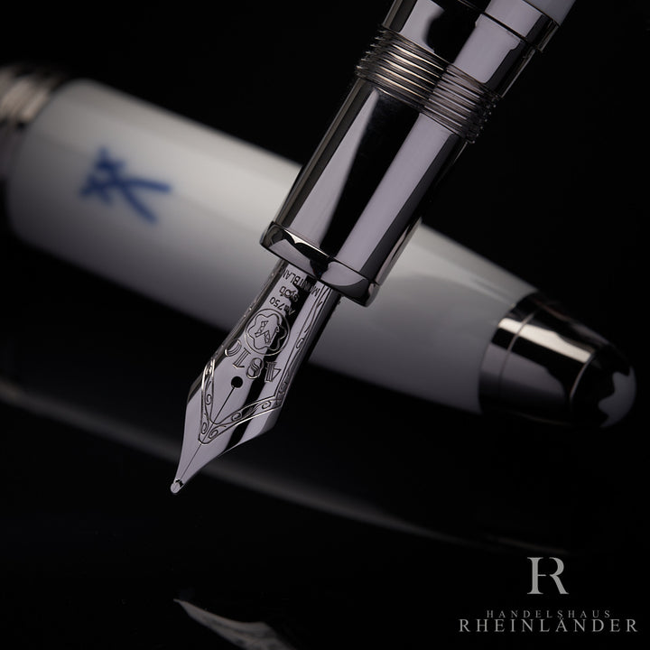 Montblanc Masters for Meisterstück made of Meissen Porcelain fountain pen ID 106071 OVP
