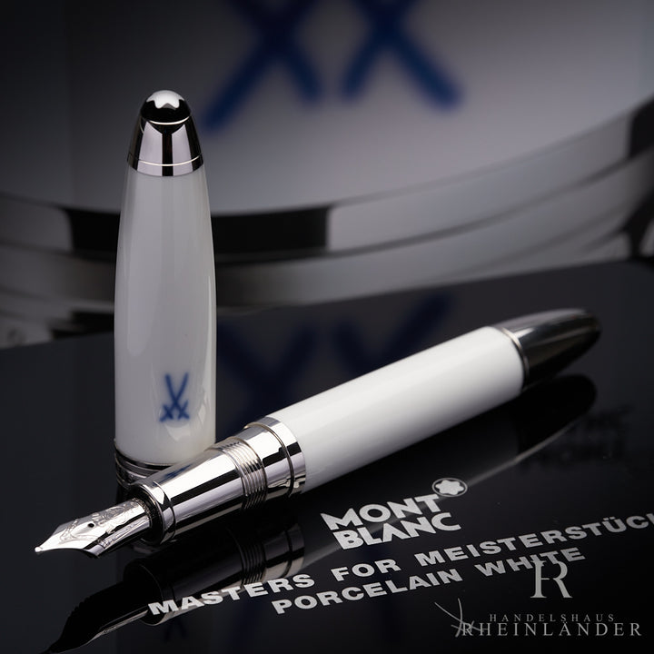 Montblanc Masters for Meisterstück made of Meissen Porcelain fountain pen ID 106071 OVP