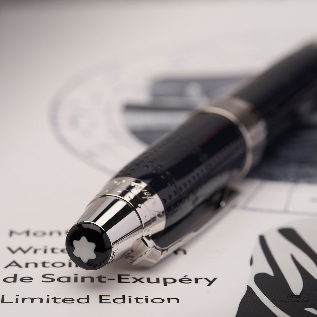 Montblanc Writers Edition from 2017 A de Saint Exupery Roller Ball ID 116110 OVP